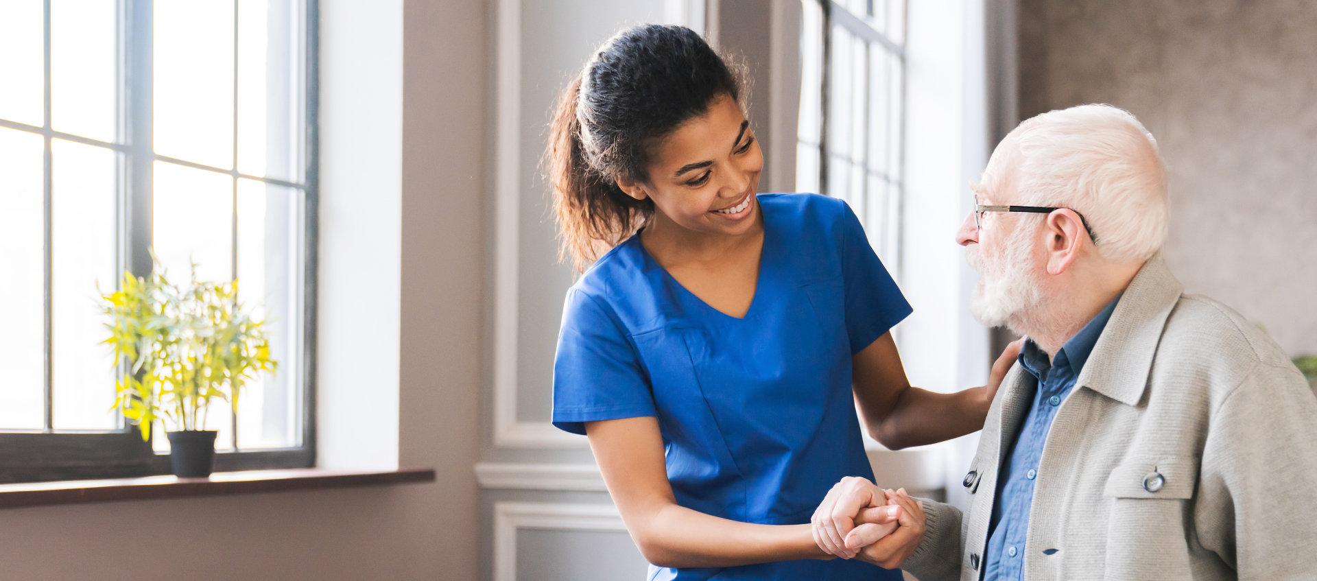 Smiling female nurse